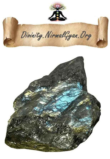 Divinity Natural Labradorite Raw Stones | 100 to 150 Grams Approx. | Hand-Picked Pack of 1 to 4 Beautiful Natural Raw Stones