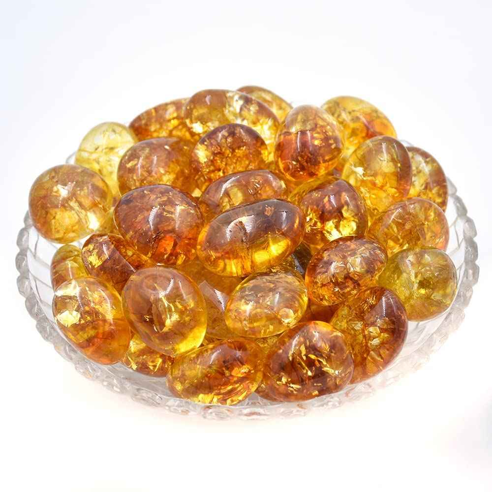 Natural AAA Grade Tumble Pebbles Stones for Reiki Healing Home Decoration and Vastu Correction Love Relationship and Financial Abundance, Wealth, Will Power and Prosperity