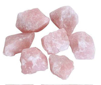 Divinity Natural Rose Quartz Raw Stones - Hand Picked Rough Crystals (100 to 150 Grams, Pack of 1 to 4) Default Title