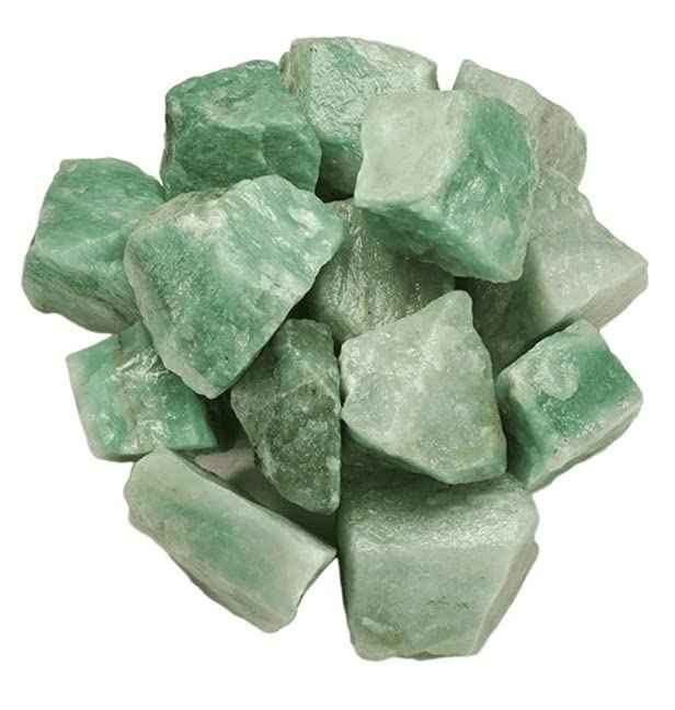 Natural Green Aventurine Raw Stones - Hand Picked Rough Stones 100 to 150 Grams | Pack of 1 to 4 Beautiful Natural Stones Default Title