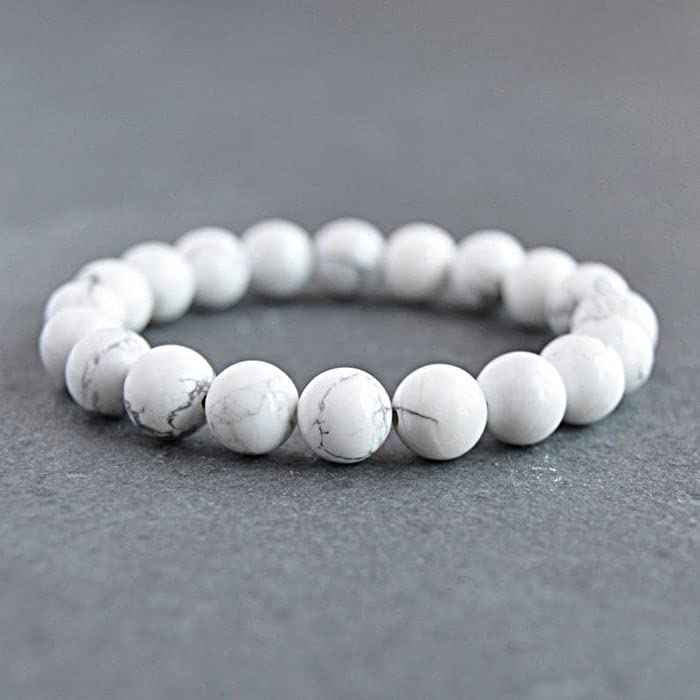 Divinity Crystals 7 Chakra Heart Bracelet - Natural 8 mm Crystal Bracelet for Good Luck, Love, Abundance, Healing, and Meditation for Men and Women