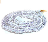 Divinity Crystals Jaap Mala Collection for Men and Women - Natural 8 mm Clear Quartz Beads for Yoga, Reiki, Meditation, and Feng Shui Default Title