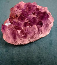 Big Amethyst Cluster Geode Natural Purple Brazilian Amethyst Crystal for Reiki Healing and Vastu Correction (1355.17 Gras)