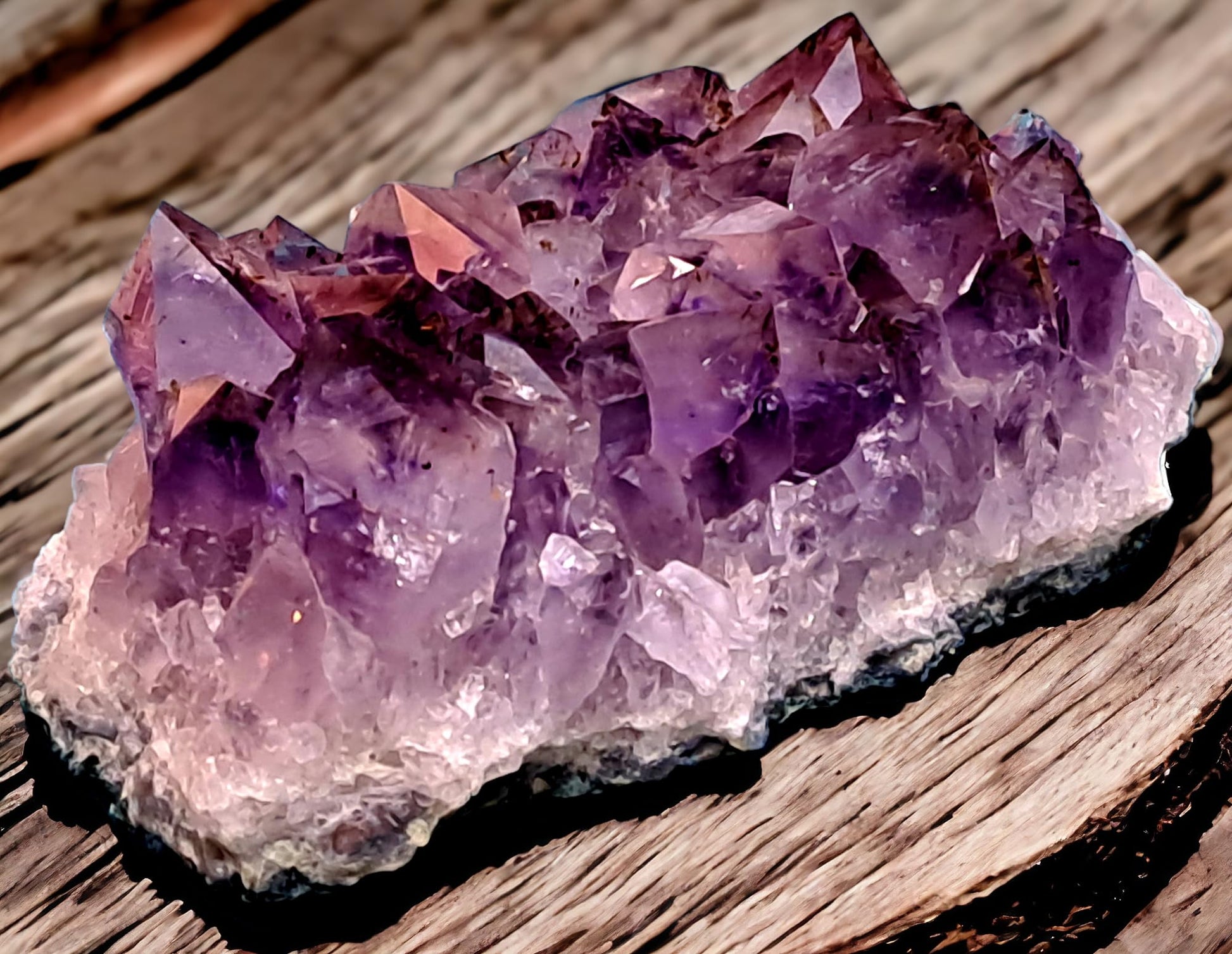 Big Amethyst Cluster Geode Natural Amethyst Cluster Gemstone - Amethyst Cluster for Reiki Healing and Vastu Correction (1300.02 Grams)