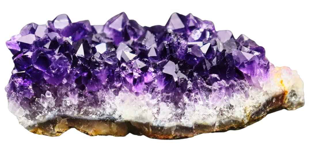 Divinity Natural Purple Amethyst Crystal Geode Cluster - Stunning Home Decoration Gemstone Specimen