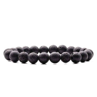Divinity Crystals Lava Stone Diffuser Bracelet for Natural Healing - AAA Grade Gemstone Stretchable Bracelet for Yoga, Reiki, Meditation, and Feng Shui Default Title