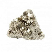 Peru Pyrite Cluster Original - High Energy Natural Iron Pyrite Stone Gold Rock (300 Carat Approx.) for Increased Willpower and Manifestation with Palo Santo and White Sage Smudge