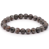 Yooperlite Fluorescent Bracelet – 8mm Certified Natural Stone UV Reactive Handmade Stretch Bracelet Default Title