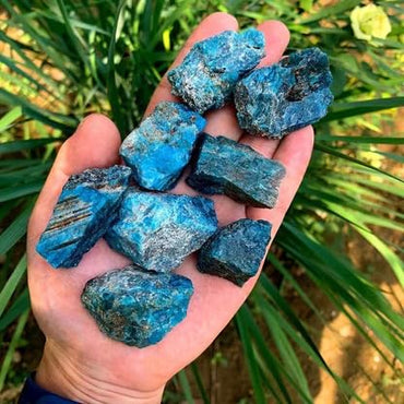 Natural Prehnite Healing Stones - 100 Grams of Rought Raw Crystal for Meditation, Chakra Healing, Feng Shui, and Abundance Decor