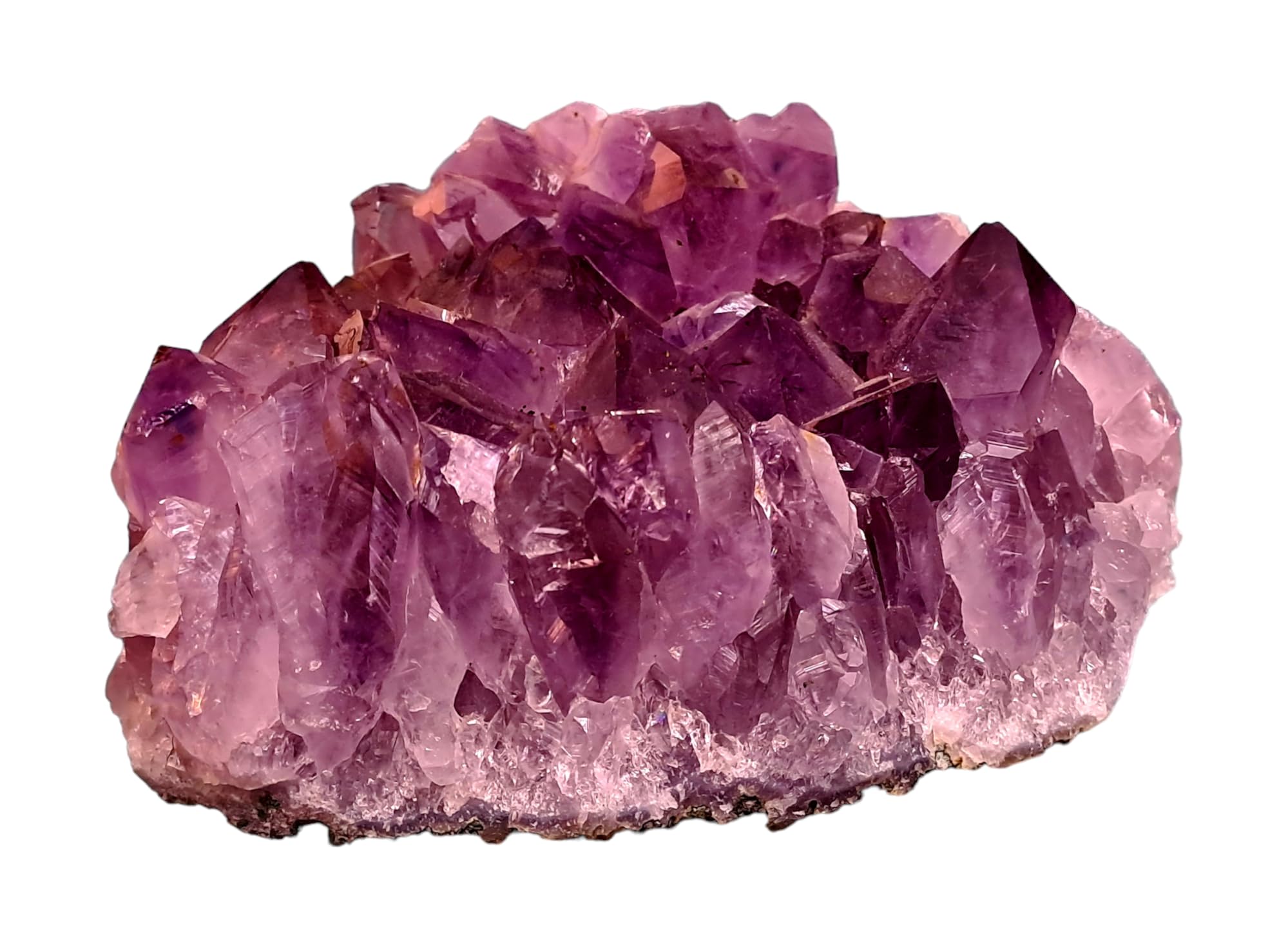 Big Amethyst Cluster Geode Natural Purple Brazilian Amethyst Crystal for Reiki Healing and Vastu Correction (1355.17 Gras) Default Title
