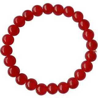 Divine Onyx Ruby Healing Bracelet - 8mm Certified Reiki Gemstone Bracelet for Energy Balance