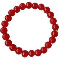 Divine Onyx Ruby Healing Bracelet - 8mm Certified Reiki Gemstone Bracelet for Energy Balance