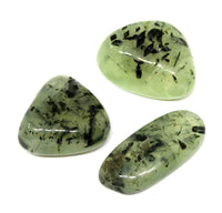 Divine Power Crystal Tumble Original GemStone For Manifestation, Healing and Meditation Prehnite