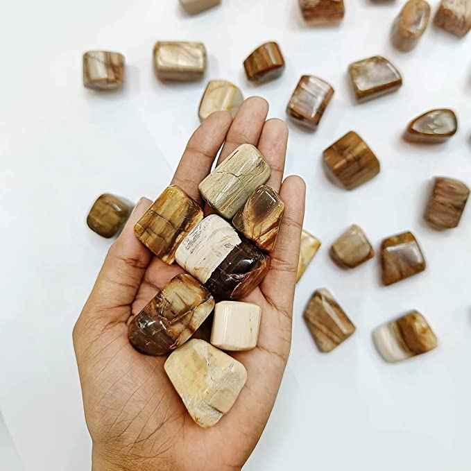 Natural AAA Grade Tumble Pebbles Stones for Reiki Healing Home Decoration and Vastu Correction Love Relationship and Financial Abundance, Wealth, Will Power and Prosperity