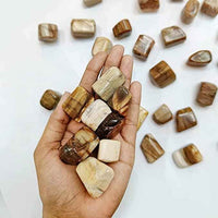 Natural AAA Grade Tumble Pebbles Stones for Reiki Healing Home Decoration and Vastu Correction Love Relationship and Financial Abundance, Wealth, Will Power and Prosperity